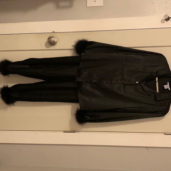 Linea Donatella Silky feathered PJ’s - Picture 2 of 6